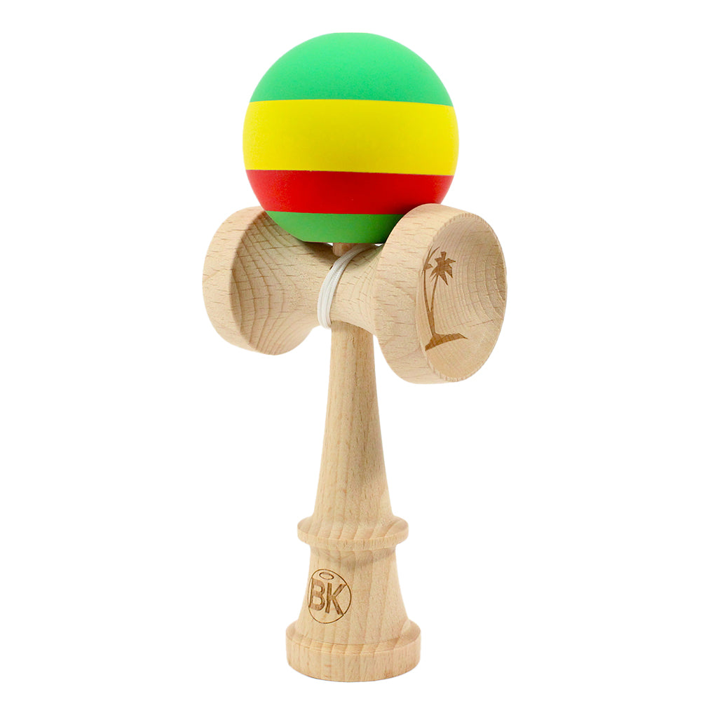 BK V2 Kendama Rubber Finish - rasta