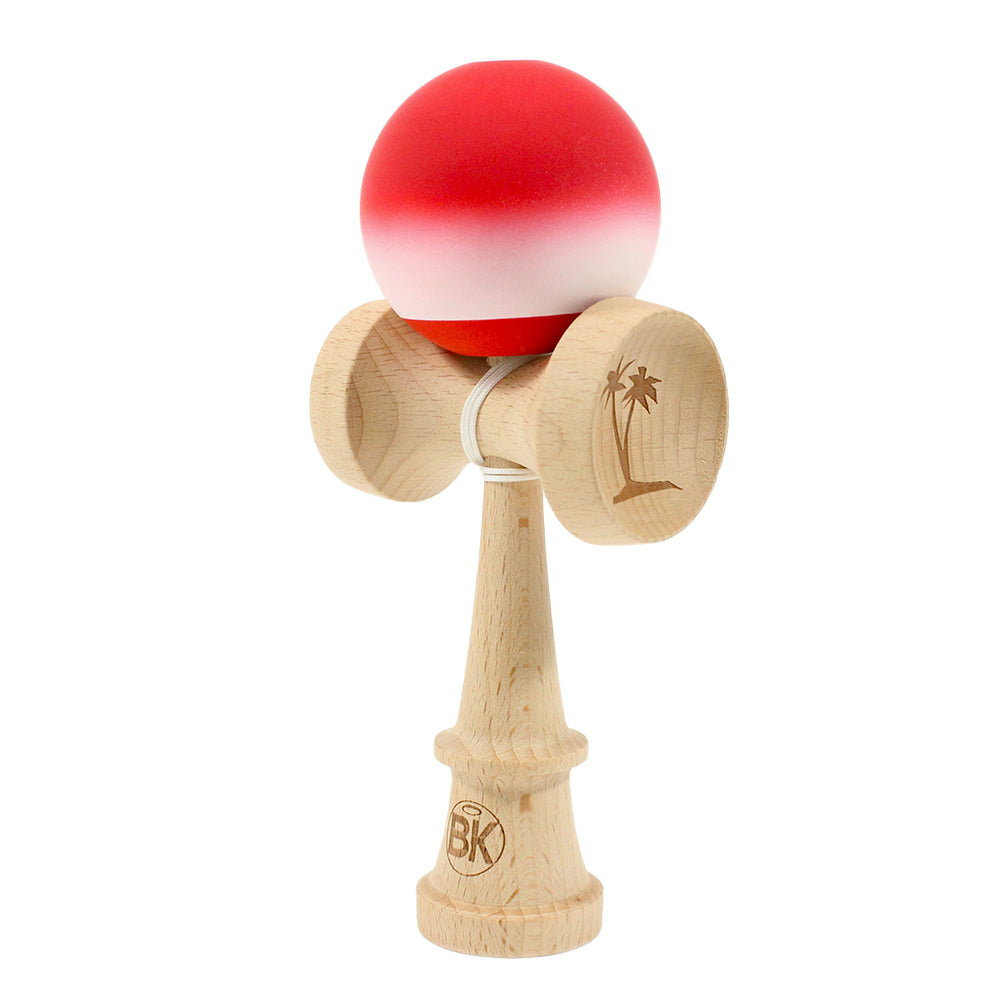 BK V2 Kendama Rubber Finish - Crimson Sunrise