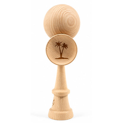 BK V2 Kendama - THE GRANDE Size Kendama - Natural Finish - by Bahama Kendama