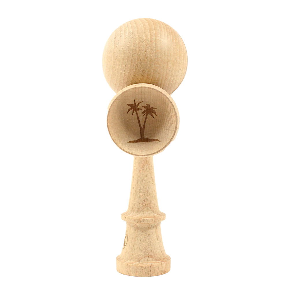 BK V2 Kendama - Standard Size - Natural Finish - by Bahama Kendama