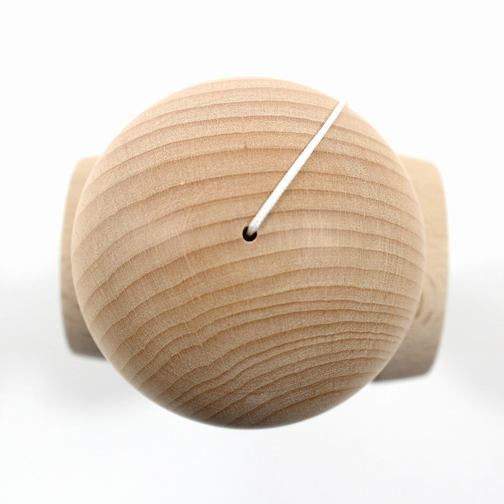 BK V2 Kendama - Standard Size - Natural Finish - by Bahama Kendama